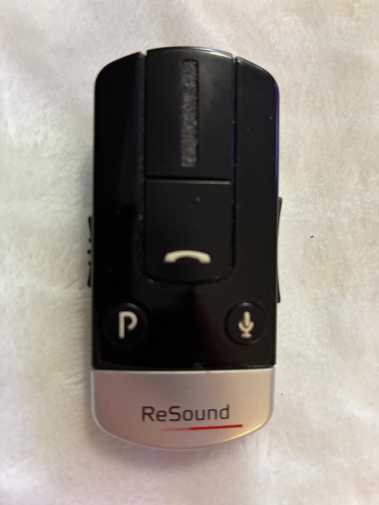 ReSound Other - Black Remote Control Clip for Hearing Devices/For Parts or Not Working